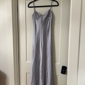 Zara Satin Maxi Dress
